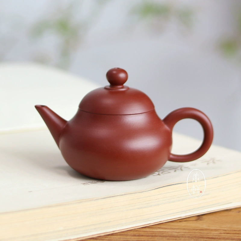 Small pear pot, pear-style pot, Chaoshan Kung Fu teapot, single pot, small Kung Fu tea set, tea Mengchen, Yixing purple sand teapot