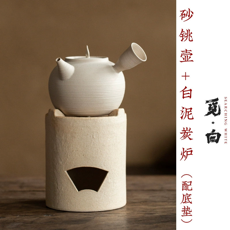 Pure manual charcoal stove for boiling water   Chaozhou Gongfu Tea Road