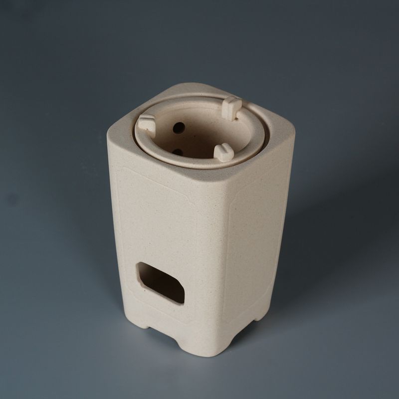 Japanese white clay handmade charcoal stove tea stove boiling water shell