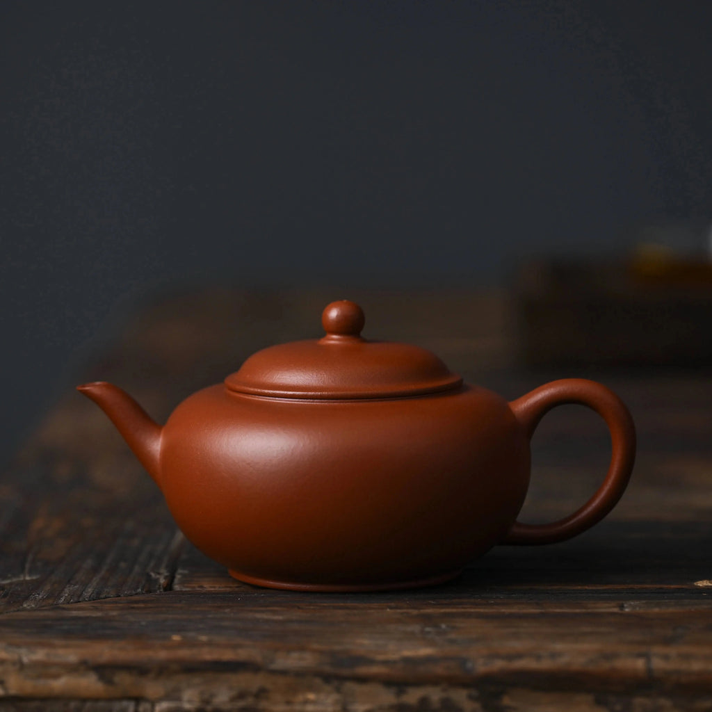 Yixing purple clay pot with zero addition of raw ore