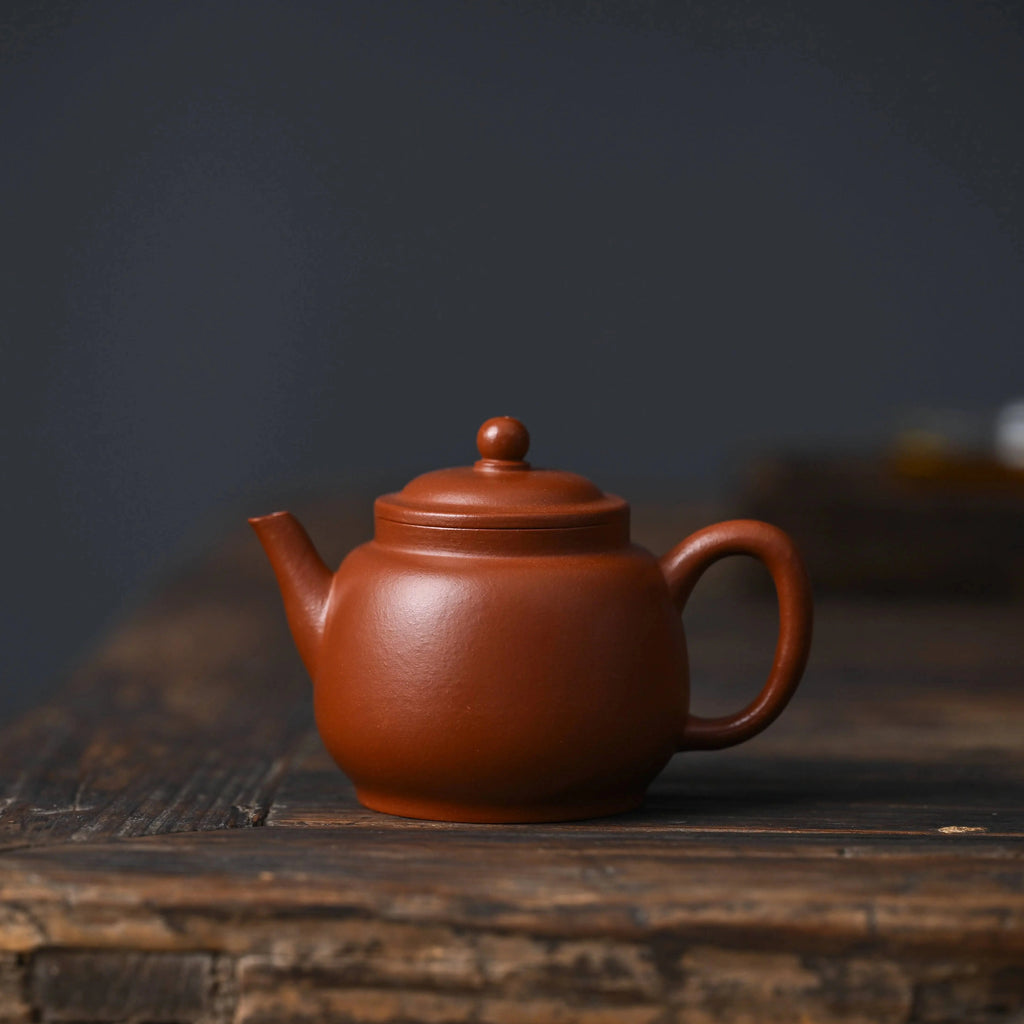 Yixing purple clay pot with zero addition of raw ore