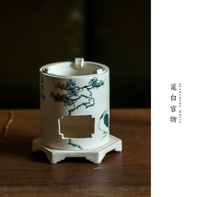 Pure manual charcoal stove for boiling water   Chaozhou Gongfu Tea Road