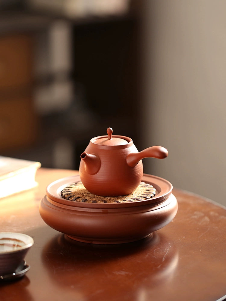 Hand-pulled kung fu teapot    side handle pot filter tea set tea maker