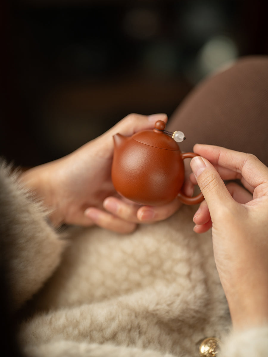 Small-capacity handmade Yixing ore small coal kiln red mud