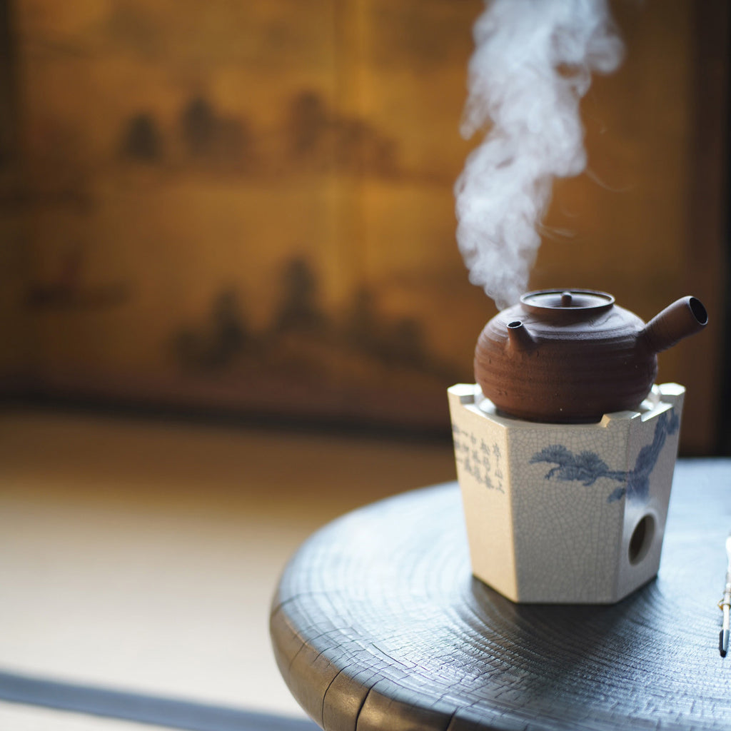 Carbon stove carbon stove pure handmade white mud wind stove charcoal tea stove solid alcohol stove