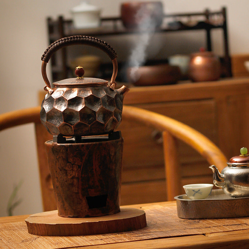 Hand-made copper kettle kettle tea maker teapot