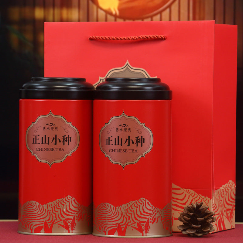 Aromatic honey Zhengshan small black tea in canned gift box