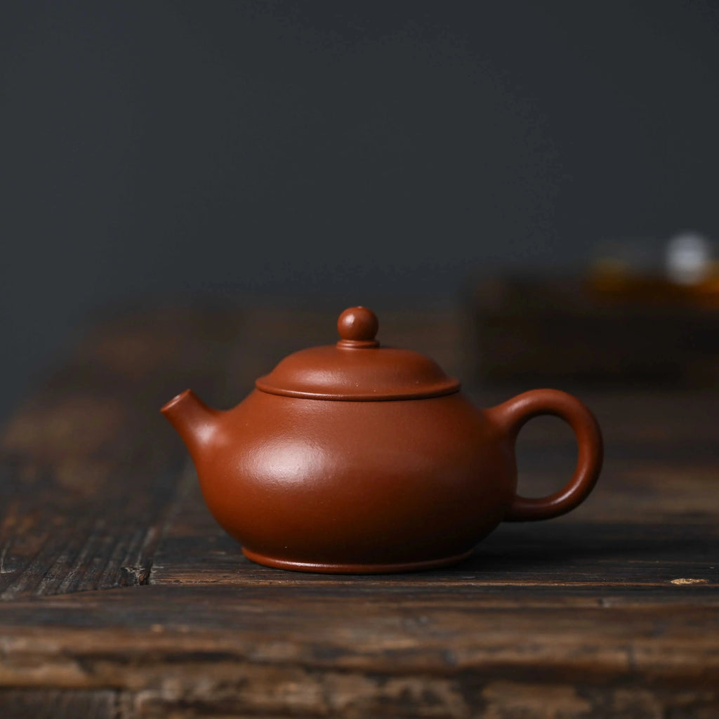 Yixing purple clay pot with zero addition of raw ore