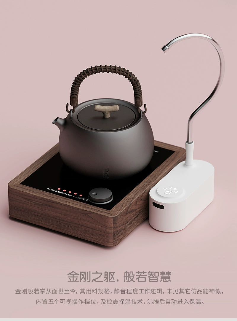 110V North American version of the tea master の black walnut like a palm silent electric pottery tea stove export small household appliances boiling tea stove