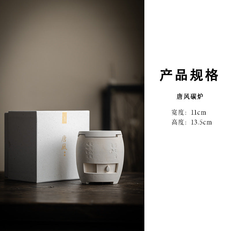 Chaozhou charcoal stove clay stove tea making handmade ceramics