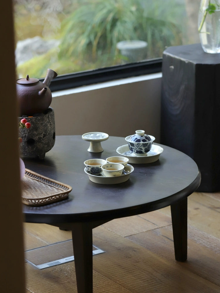 Hand-painted blue and white porcelain small-capacity ceramic tea bowl