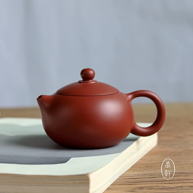 Small pear pot, pear-style pot, Chaoshan Kung Fu teapot, single pot, small Kung Fu tea set, tea Mengchen, Yixing purple sand teapot