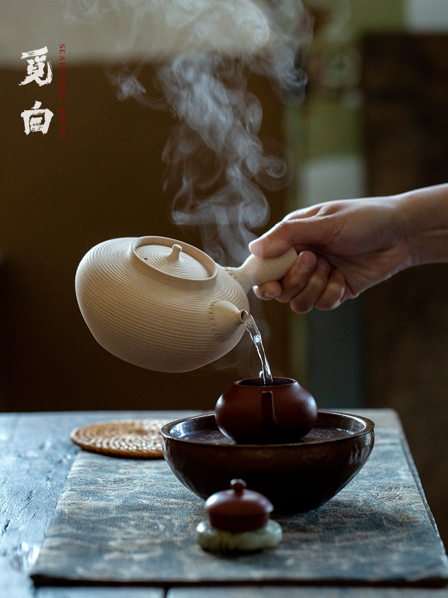 Pure manual charcoal stove for boiling water   Chaozhou Gongfu Tea Road