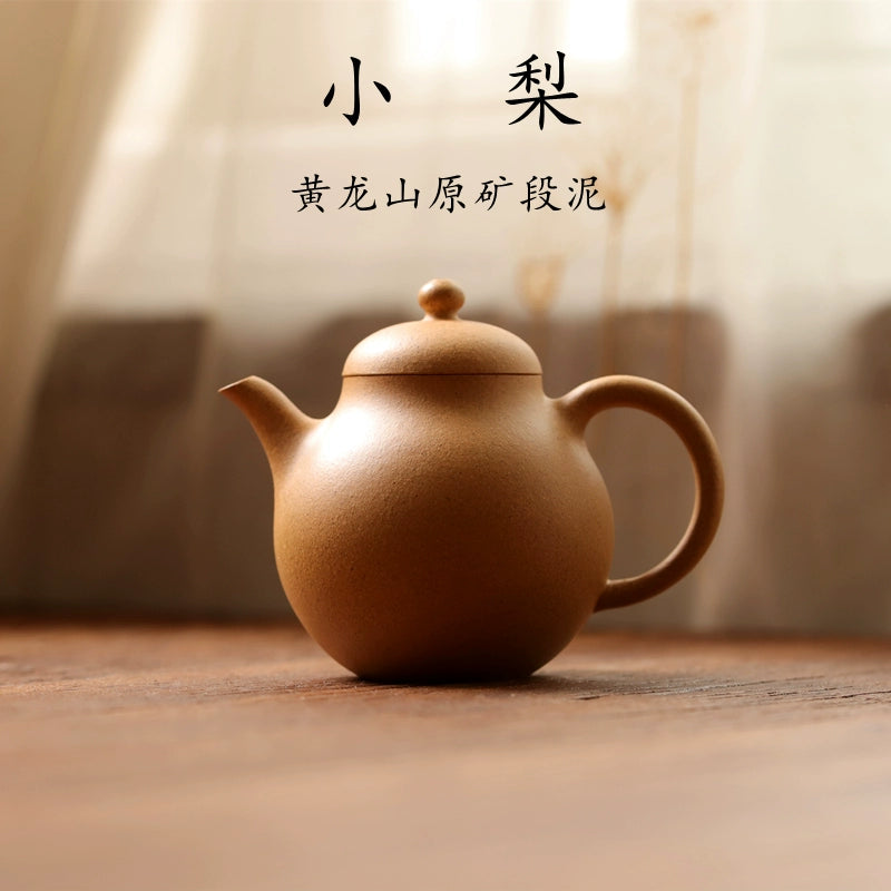 Purple clay pot mini pear water good traditional craft