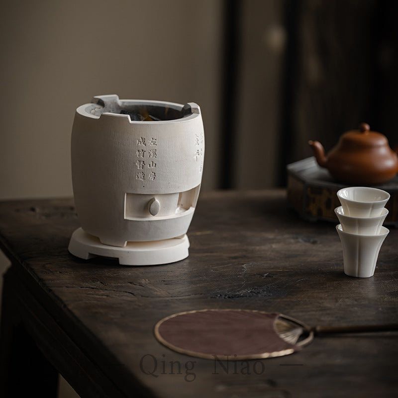 Chaozhou charcoal stove clay stove tea making handmade ceramics