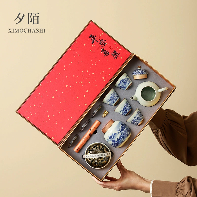 Tea Set Forbidden City Cultural Creation Accompanying Hand Gift