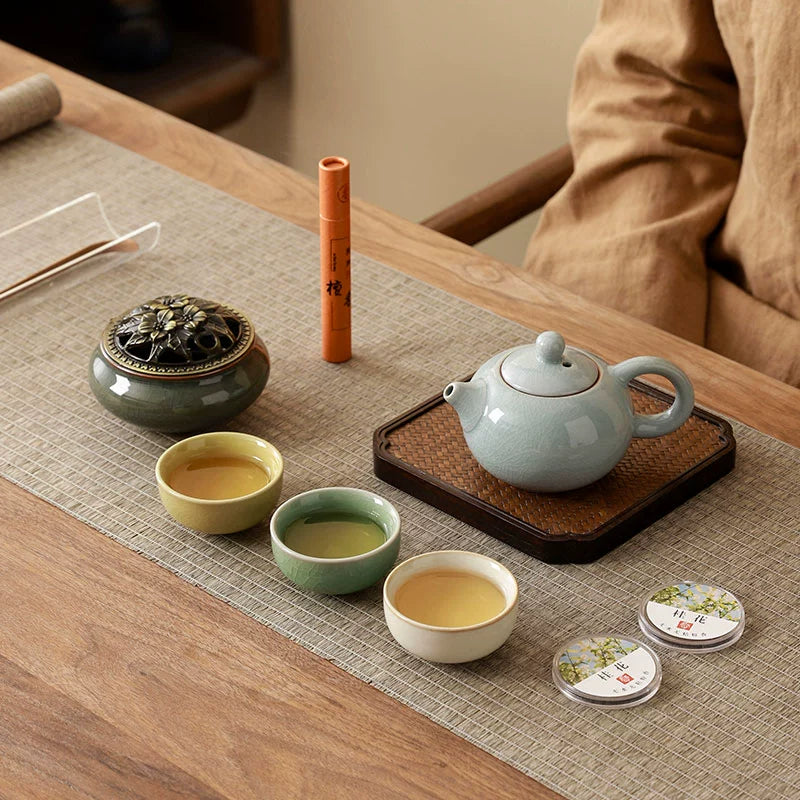 National Tide Palace Museum Wenchuang Tea Set Gift Set for Customers