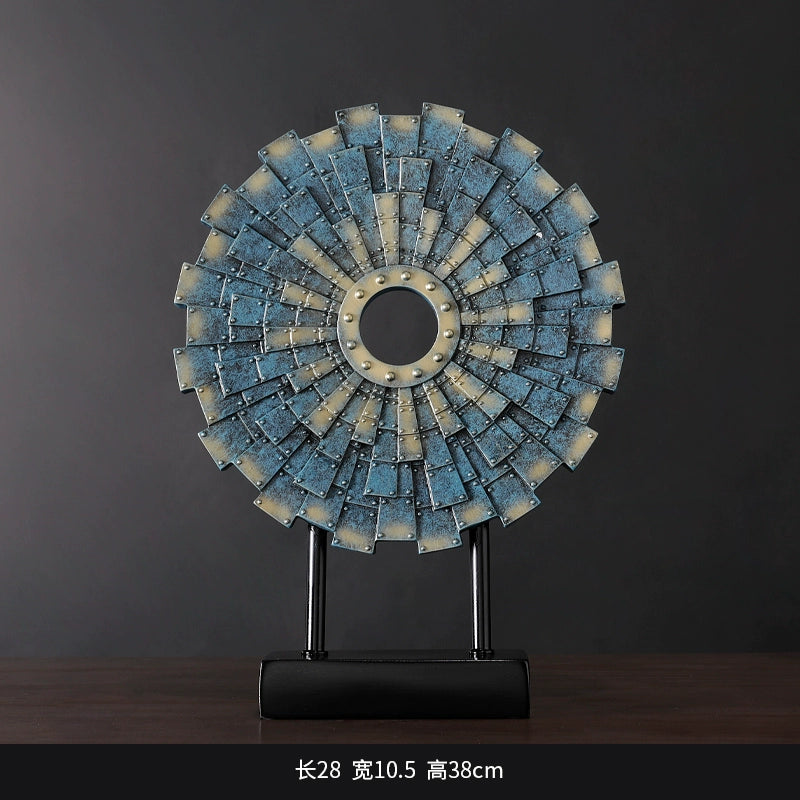 Fat terracotta warriors decoration office TV wine cabinet Wenchuang Xi'an souvenir living room porch crafts