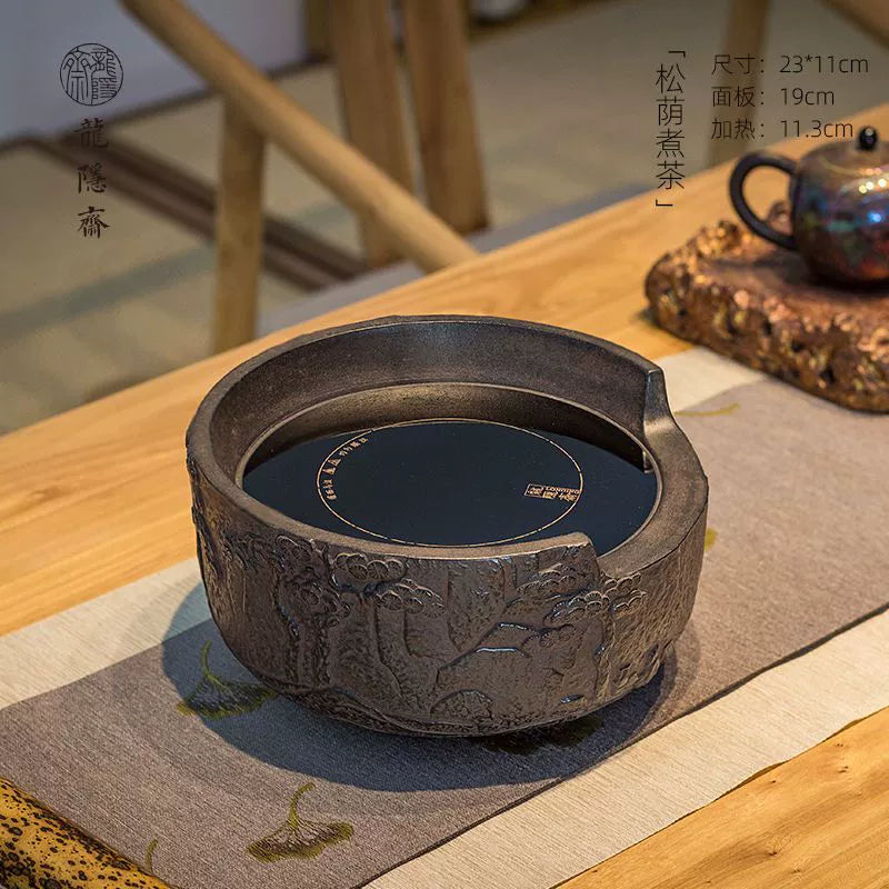 Antique electric pottery furnace   water heating furnace