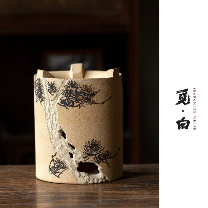 Pure manual charcoal stove for boiling water   Chaozhou Gongfu Tea Road