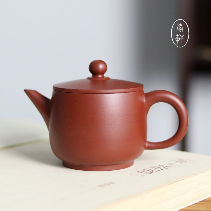 Small pear pot, pear-style pot, Chaoshan Kung Fu teapot, single pot, small Kung Fu tea set, tea Mengchen, Yixing purple sand teapot