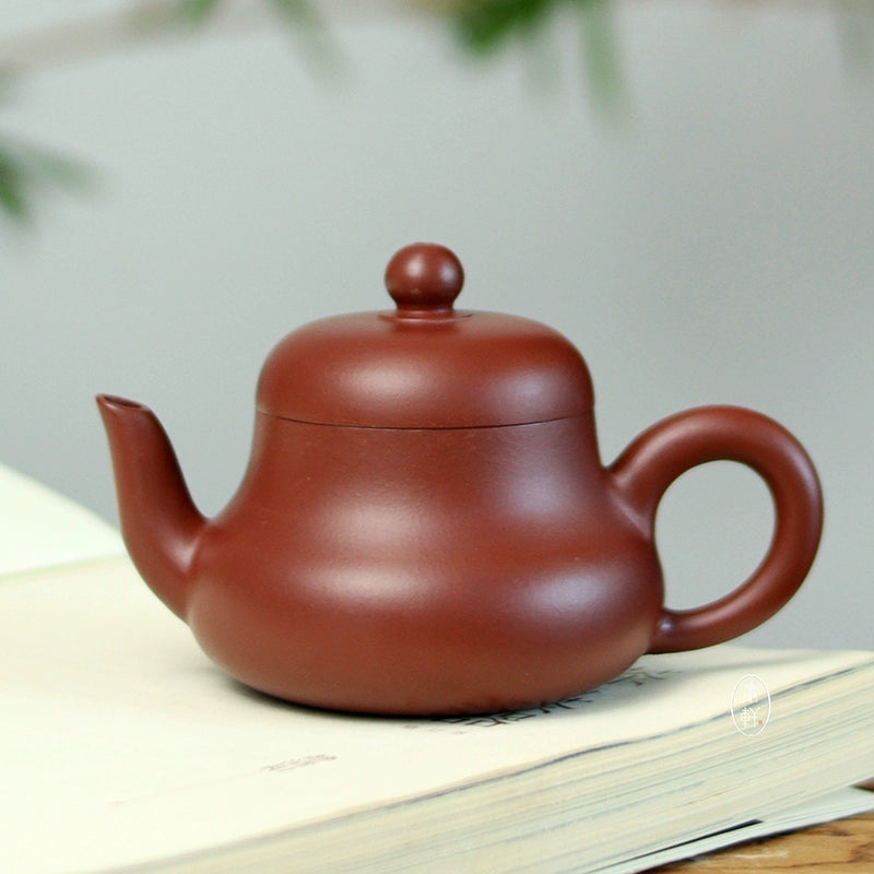 Small pear pot, pear-style pot, Chaoshan Kung Fu teapot, single pot, small Kung Fu tea set, tea Mengchen, Yixing purple sand teapot