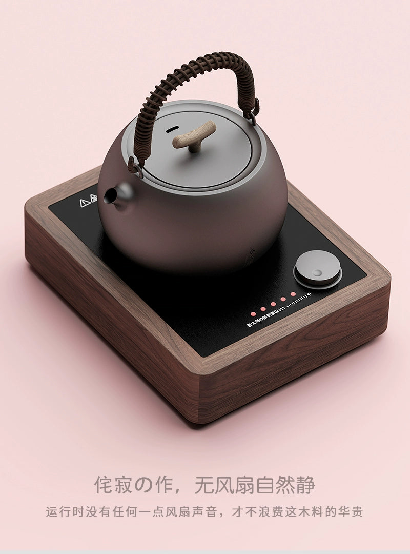 110V North American version of the tea master の black walnut like a palm silent electric pottery tea stove export small household appliances boiling tea stove