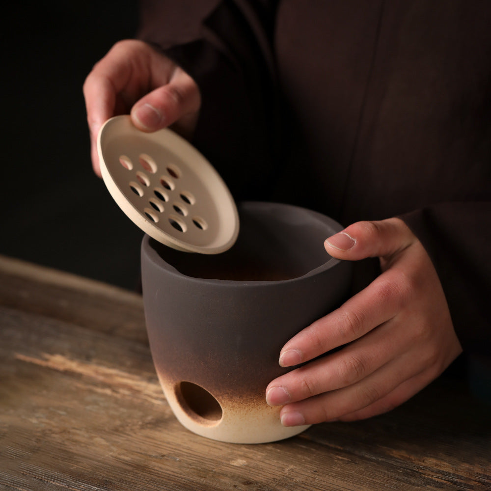 Handmade clay tea stove charcoal stove alcohol stove