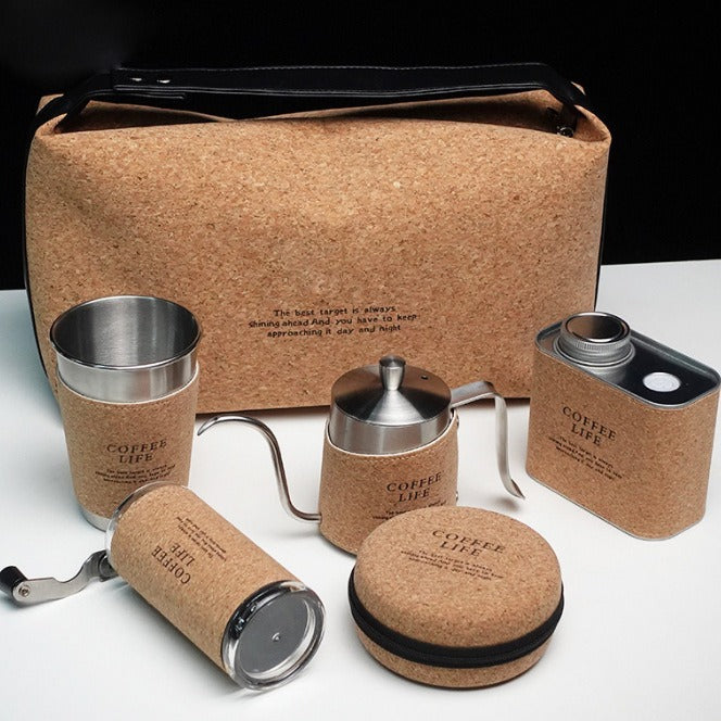Portable outdoor coffee set Hand brewed coffee set