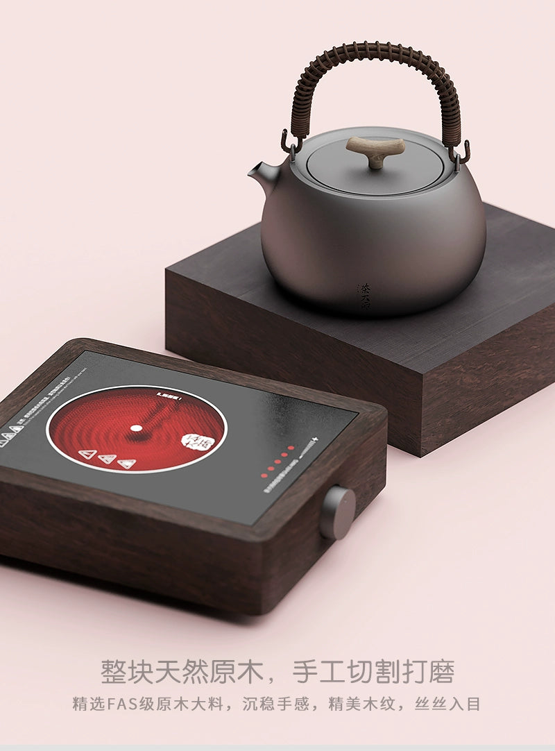 110V North American version of the tea master の black walnut like a palm silent electric pottery tea stove export small household appliances boiling tea stove