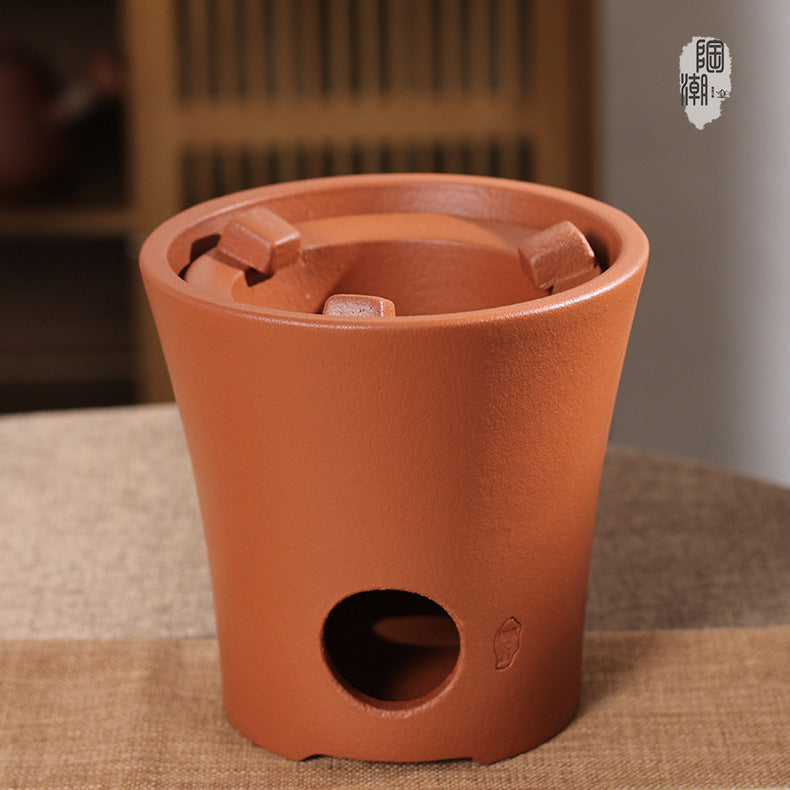 Red peat stove tea pot outdoor stove