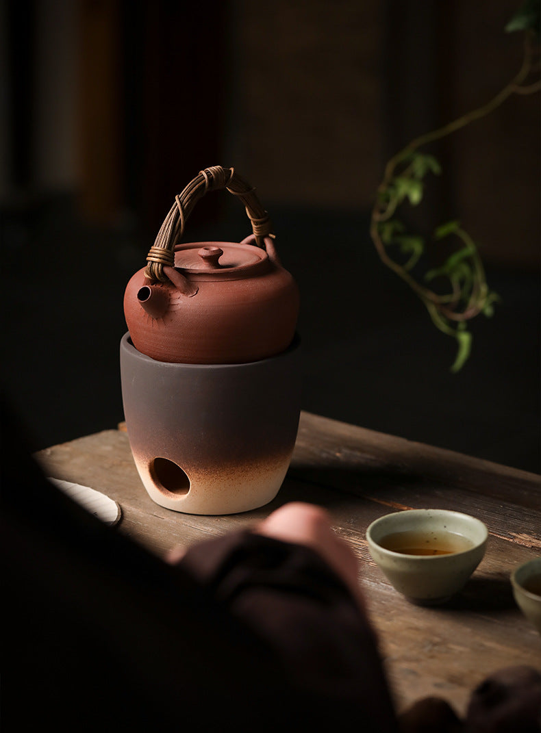 Handmade clay tea stove charcoal stove alcohol stove