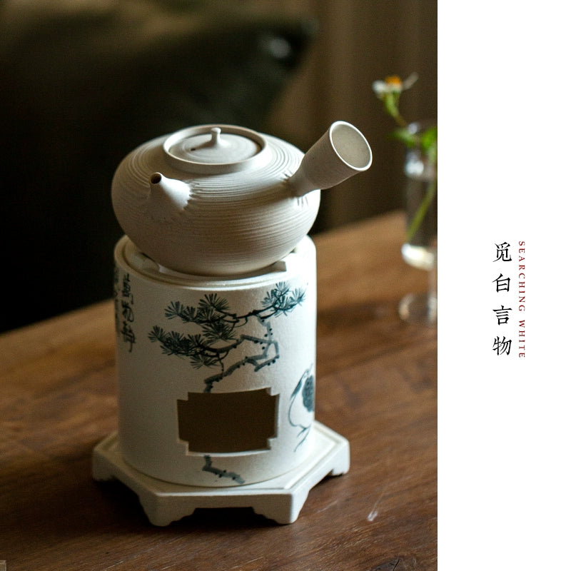 Pure manual charcoal stove for boiling water   Chaozhou Gongfu Tea Road