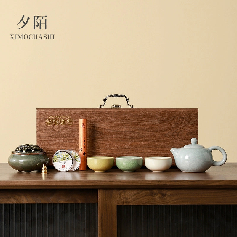 National Tide Palace Museum Wenchuang Tea Set Gift Set for Customers