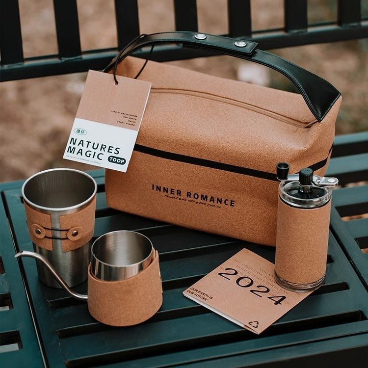 Portable outdoor coffee set Hand brewed coffee set