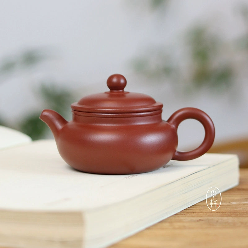 Small pear pot, pear-style pot, Chaoshan Kung Fu teapot, single pot, small Kung Fu tea set, tea Mengchen, Yixing purple sand teapot