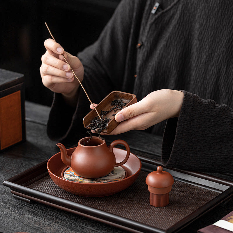 Purple clay pot tea set   Teapot Kung Fu Tea Set