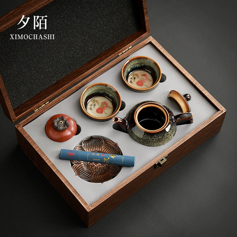 Tea sets, practical gifts, accompanying gifts, seeing guests off.