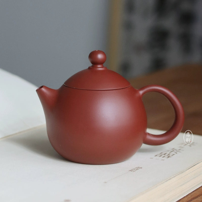 Small pear pot, pear-style pot, Chaoshan Kung Fu teapot, single pot, small Kung Fu tea set, tea Mengchen, Yixing purple sand teapot