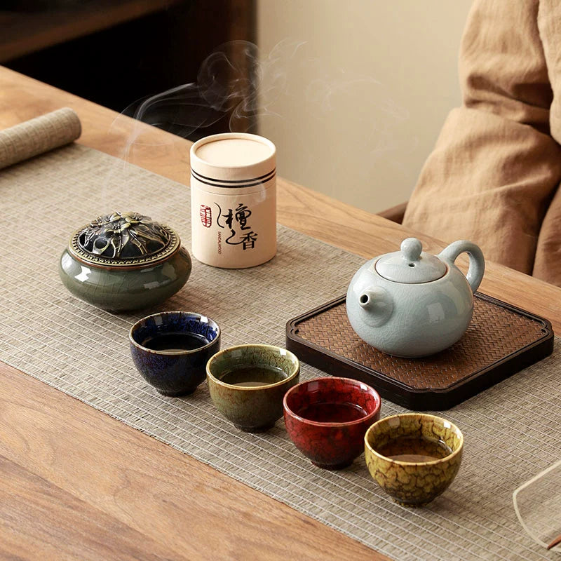 Tea Set Forbidden City Creative Gifts