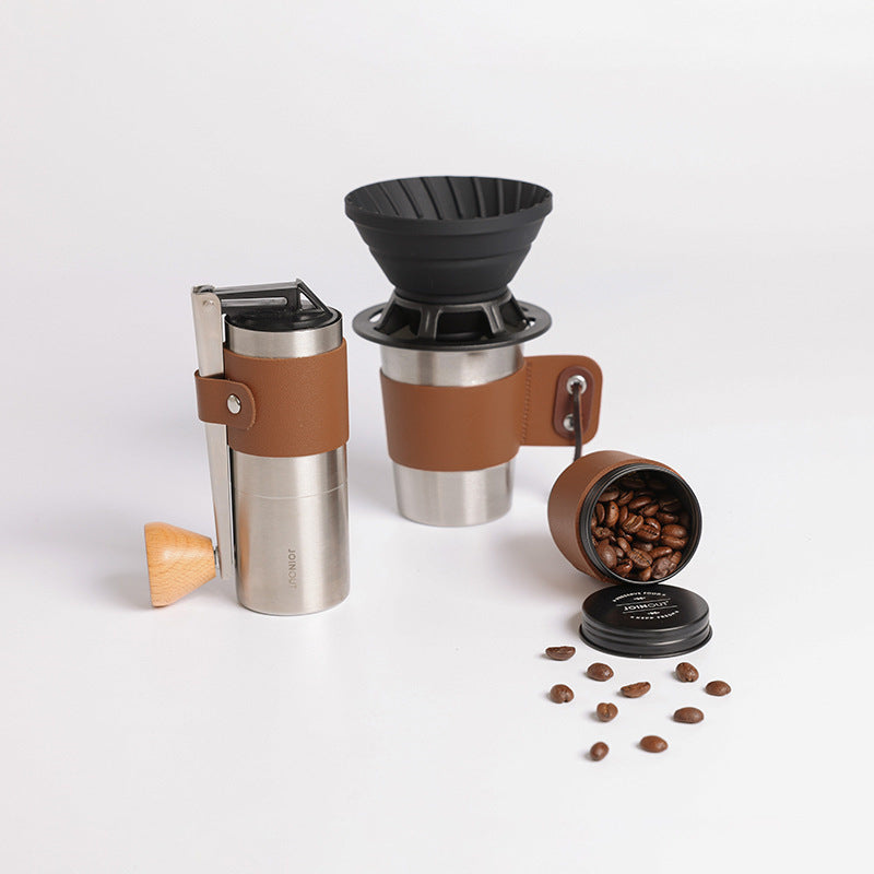 Portable outdoor coffee set Hand brewed coffee set