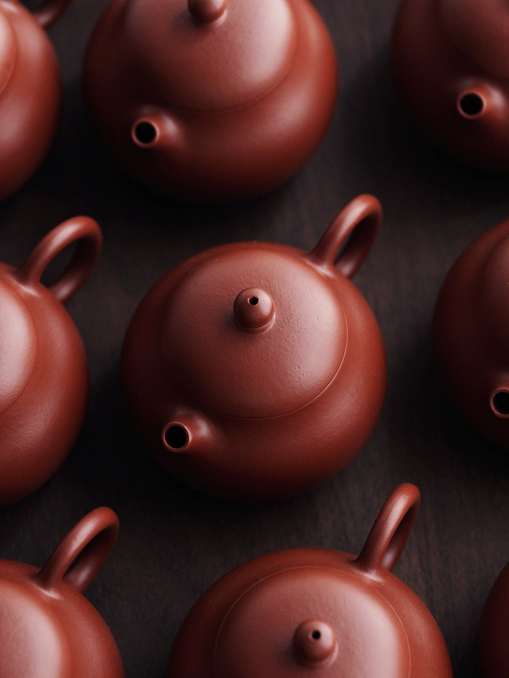 Yixing original ore purple clay teapot sketch kung fu tea set for one person handmade teapot 100cc